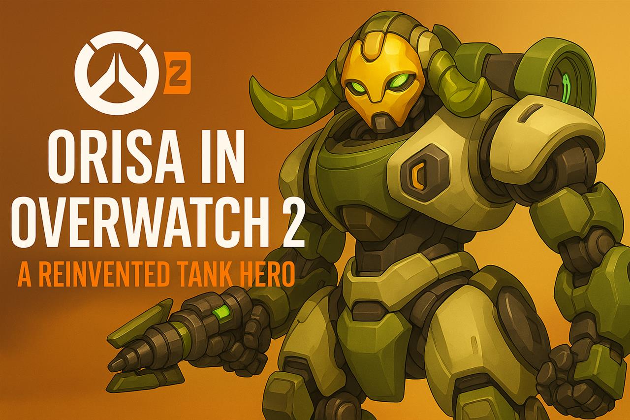 Orisa in overwatch 2 - a reinvented tank hero