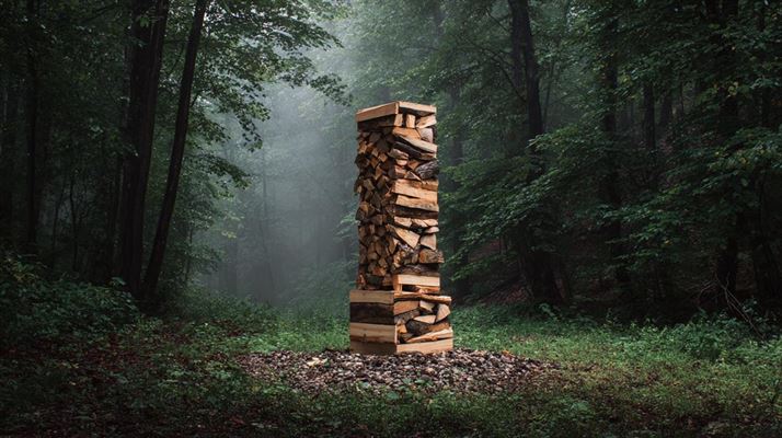 Brændetårn ovntørret - effektiv varme til dit hjem