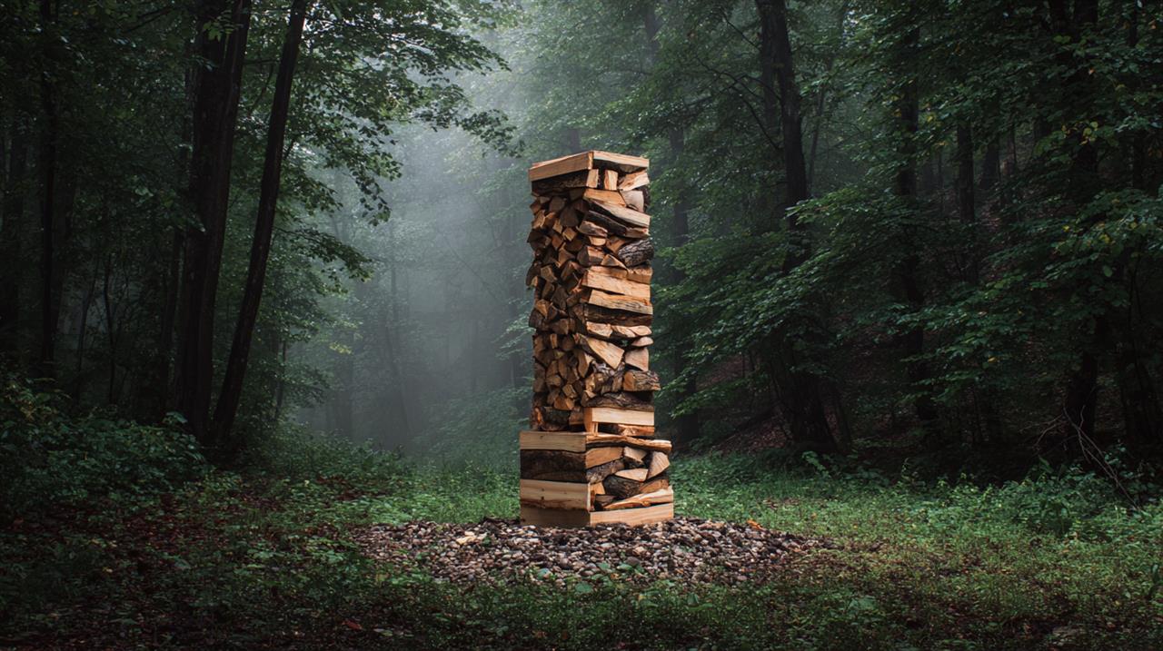 Brændetårn ovntørret - effektiv varme til dit hjem