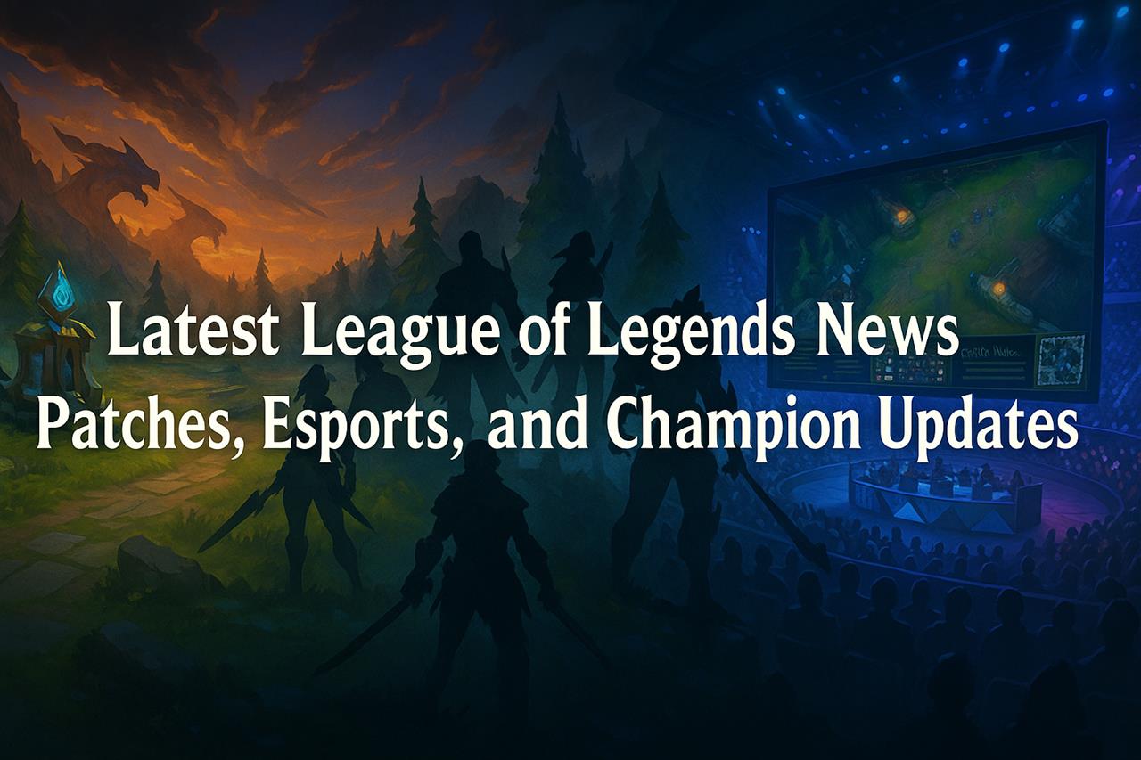 Latest league of legends news  patches, esports, and champion updates